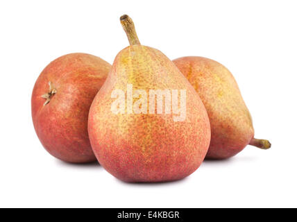 Three ripe pears Stock Photo