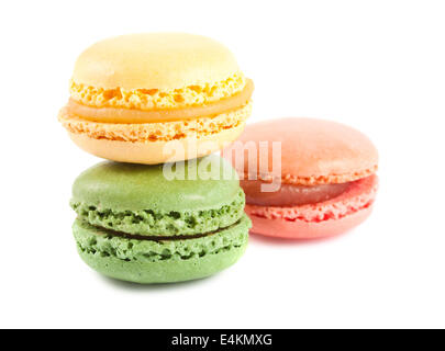 Colorful macaroons Stock Photo