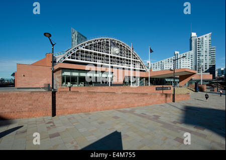 Manchester Central (formerly The G-Mex Centre), Windmill Street, Manchester. Stock Photo