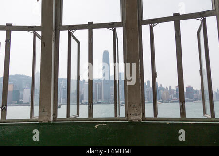 CHINA HONG KONG Skyscrapers city view skyline Stock Photo