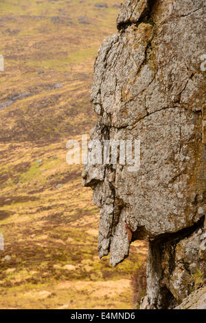 Grey Man of Merrick, rock formation, Galloway Hills, Dumfries and Galloway, Scotland Stock Photo