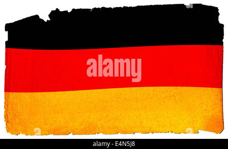 Grungy Flag - Germany Stock Photo