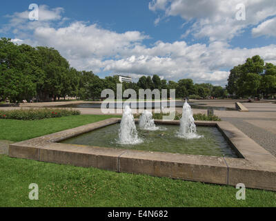 Gardens in Stuttgart, Germany Stock Photo