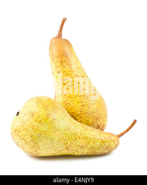 Pair of ripe pears Stock Photo