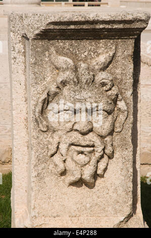 EUROPE, Croatia, Zadar, the Forum (1st century B.C. to 3rd century A.D), sculpture of  Apollo Stock Photo