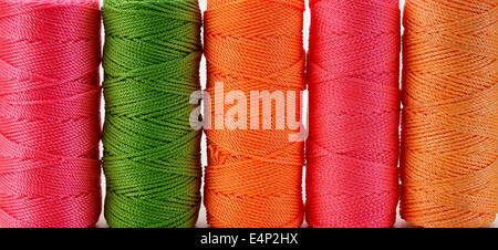 Colorful String Detail Stock Photo