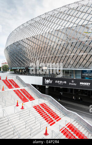 Tele2 Arena in Stockholm Stock Photo