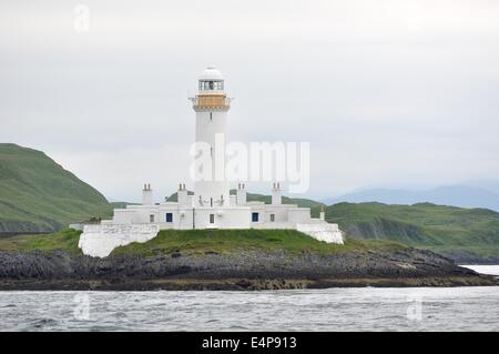 Lismore lighthouse on the west coast of Scotland Stock Photo