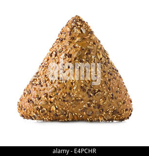 bread the Rye isolated on white background Stock Photo