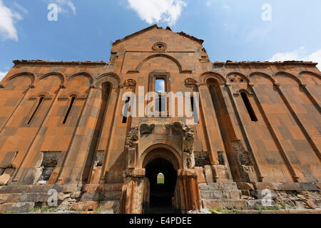 Cathedral of Ani in the ruined ancient Armenian capital of Ani, Kars, Silk Route, Eastern Anatolia Region, Anatolia, Turkey Stock Photo