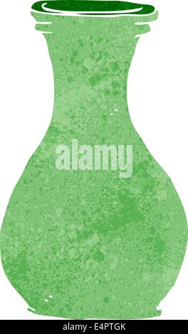 cartoon vase Stock Vector