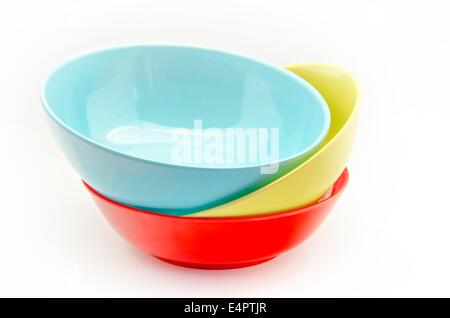 plastic tableware Stock Photo