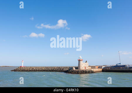 A Lighthouse in Howth. Ireland Stock Photo