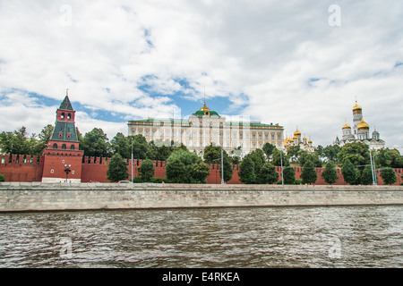 Moscow Kremlin Building in summer time Stock Photo