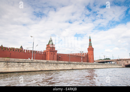 Moscow Kremlin Building in summer time Stock Photo