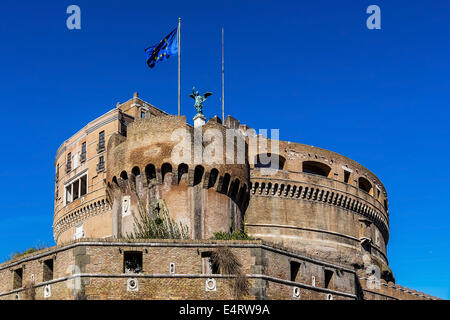 Italy, Rome, angel's castle, Italien, Rom, Engelsburg Stock Photo