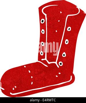 cartoon old boot Stock Vector