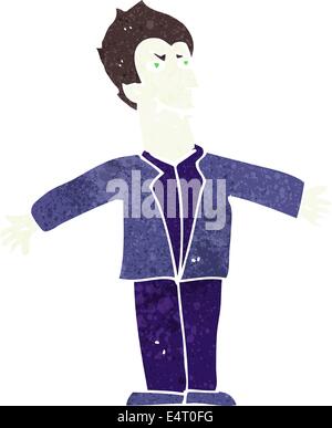 cartoon vampire man with open arms Stock Vector Image & Art - Alamy