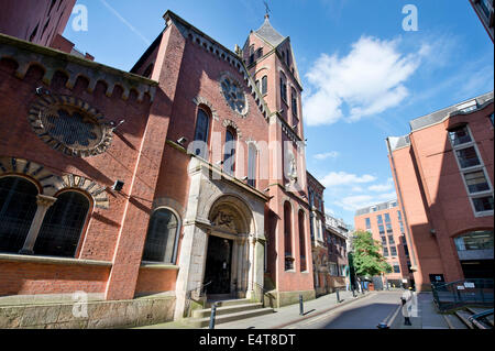 St Mary's Catholic Mother Church of Greater Manchester, also know as the Hidden Gem. Stock Photo