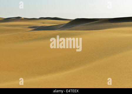 Scenic view of Sand Dune, Matruh, Great Sand Sea, Libyan Desert, Sahara Desert, Egypt, North Africa, Africa Stock Photo