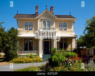 A view of Emily Carr House, the childhood home of Canadian painter ...