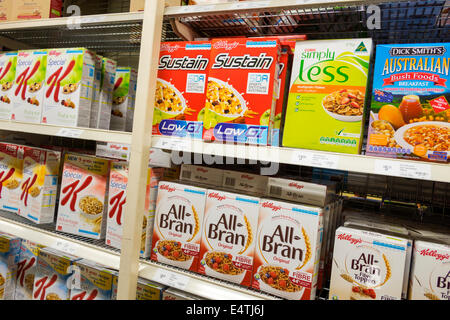 Melbourne Australia,Victoria CBD Central Business,District,Coles Central,grocery store,supermarket,food,product products display sale,shelf shelves sh Stock Photo