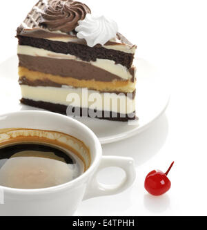 Coffee And Cake Stock Photo