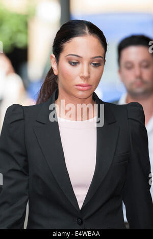 X Factor Judge Tulisa Contostavlos At The Live Auditions Held In ...