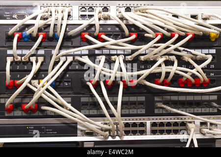 Server rack Stock Photo