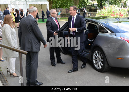 London, UK. 17th July, 2014. David Cameron visit at IWM London. Credit:  See Li/Alamy Live News Stock Photo