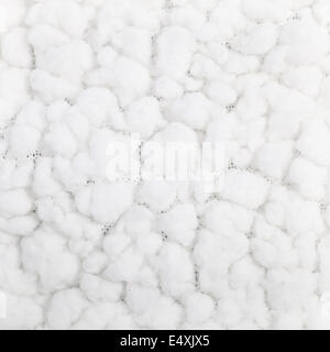 Soft fluffy white textile Stock Photo