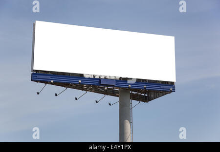 Big empty billboard Stock Photo