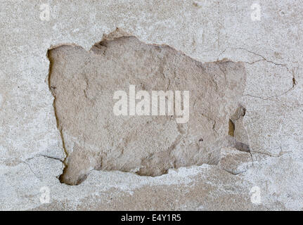 Vintage old wall with cracks Stock Photo