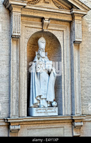 Sculptures in Vatican museum. Stock Photo