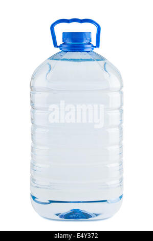 Big plastic bottle of fresh water Stock Photo