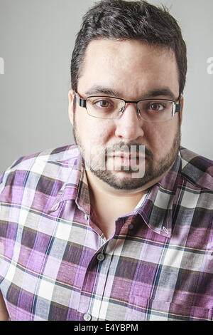 chubby old man Stock Photo - Alamy