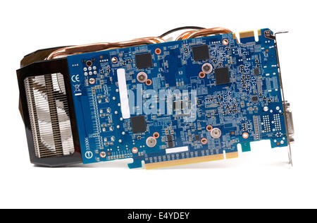 Modern computer graphics card Stock Photo