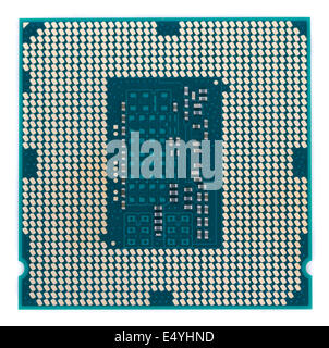 Close view of a computer cpu Stock Photo