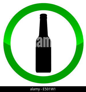 Alcohol  sign Stock Photo