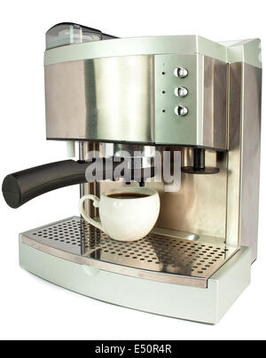 Coffee Machine and cup Stock Photo