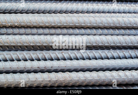 Metal tubes . Abstract industrial background Stock Photo