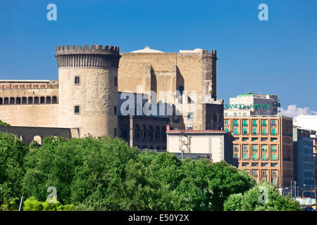 Castel Nuovo in Naples Stock Photo