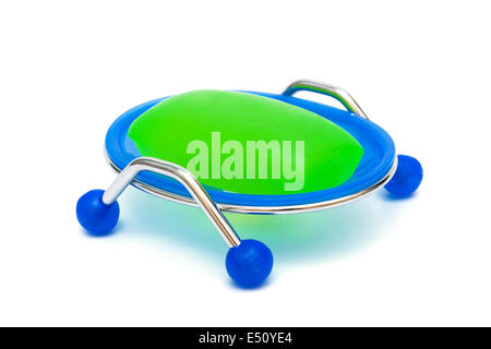 blue dish soap Stock Photo