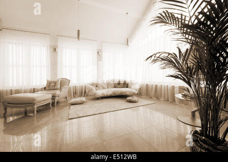 armchair and sofa Stock Photo