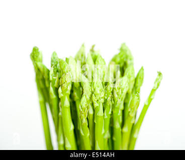 fresh asparagus over white Stock Photo - Alamy