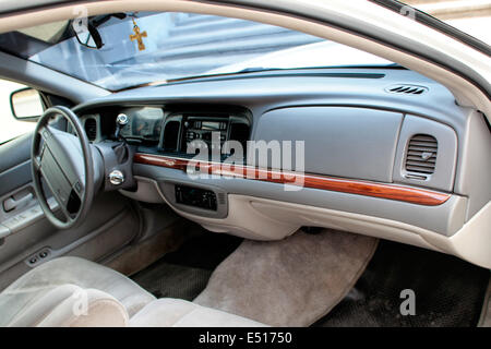 Car dashboard Stock Photo