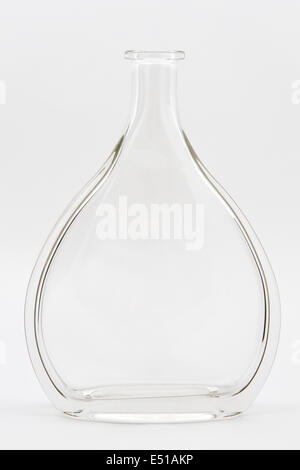 glass bottle isolated on white Stock Photo