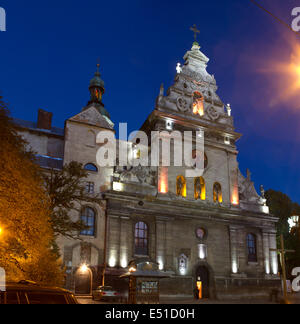 Bernardine monastery in Lviv Stock Photo