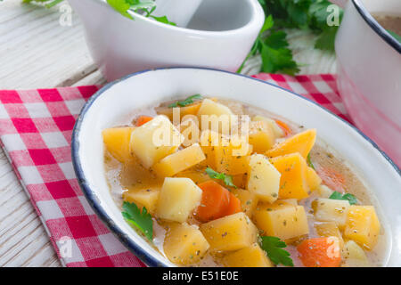 Rutabaga soup Stock Photo