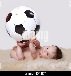 Little baby boy Stock Photo